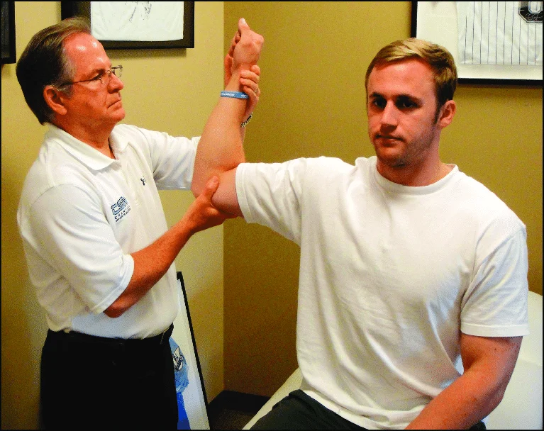 Persistent shoulder pain despite treatment: desk posture and shoulder assessment